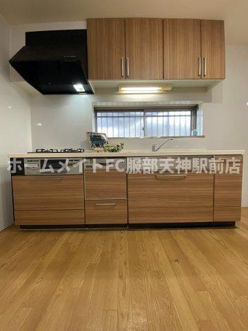 熊野町3丁目戸建てのキッチン