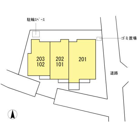 グランメールの区画図
