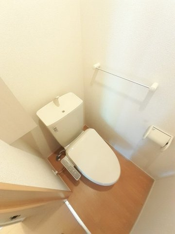 熊本市西区小島９丁目のアパートのトイレ