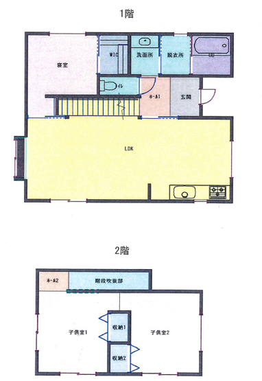 【間取り】 | 片縄北4丁目戸建