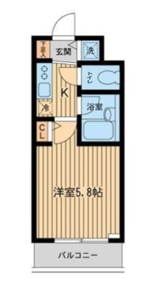 ザ・パーククロス市ヶ谷の間取り|ザ・パーククロス市ヶ谷