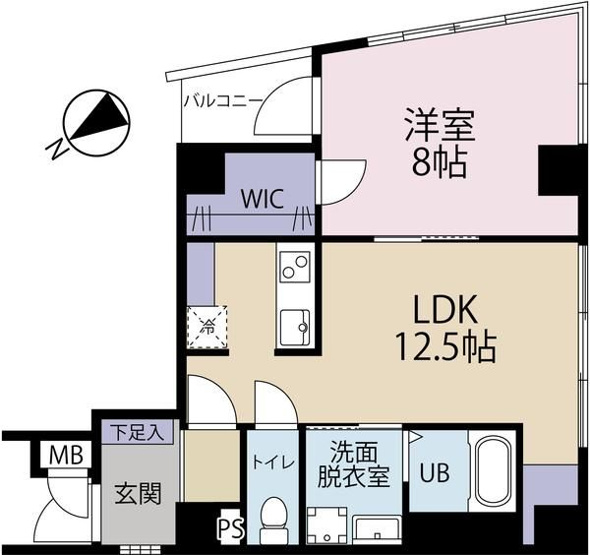 【間取り】 | 大森北１丁目マンション