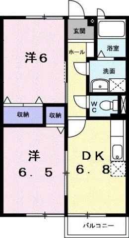 【間取り】 | グレイスハイム　Ⅰ
