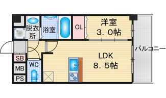 【間取り】 | CREST TAPP浅間町 | 略図の為、現状優先