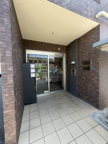 熊本市北区龍田８丁目の賃貸マンションのエントランス