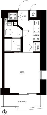 ルーブル大井町弐番館 の間取り