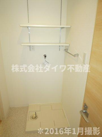 マンション稲葉の洗面所