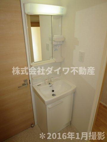 マンション稲葉の洗面所