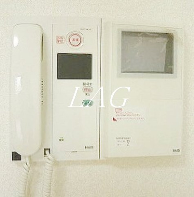 【セキュリティ】 | 菱和パレス高輪タワー | モニター付きインターホンです。