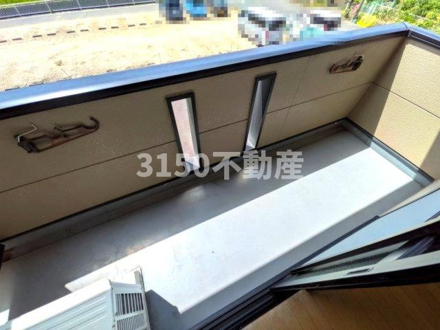 ハイネス21のバルコニー