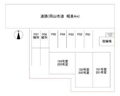 【区画図】 | プティーシュシュ雄町