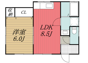 【間取り】 | 山木小出貸家
