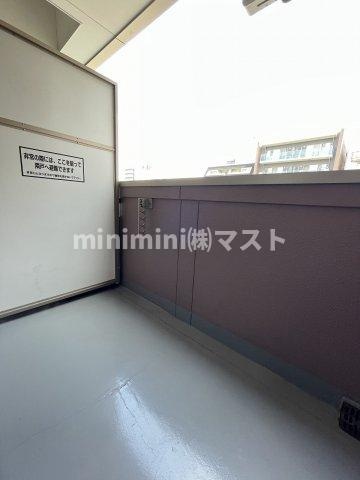 みおつくし東なんばのバルコニー