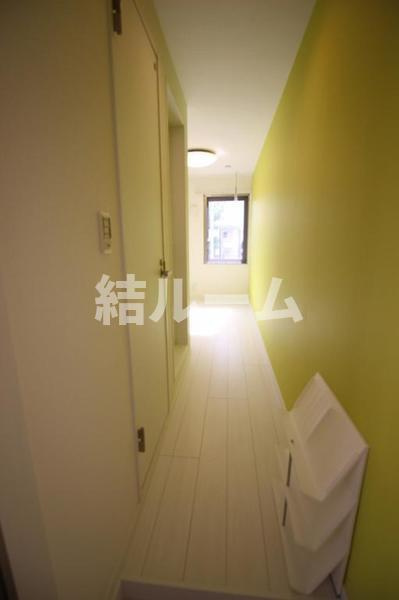 練馬区田柄２丁目のアパートの玄関
