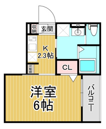 Premiere立花の間取り