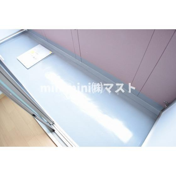 みおつくし東なんばのバルコニー