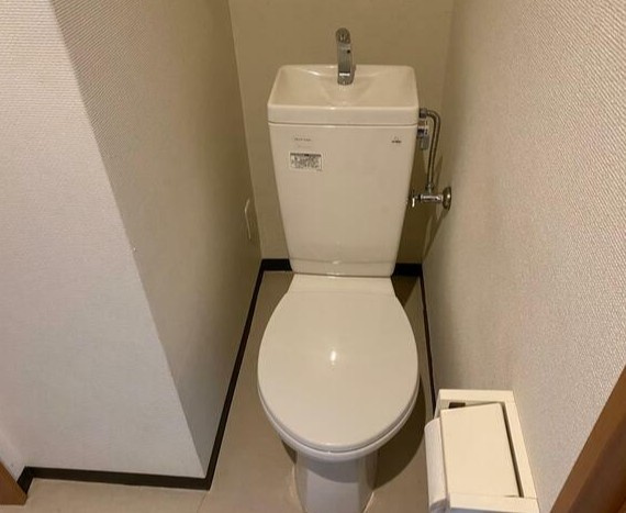 アスリートマンションのトイレ