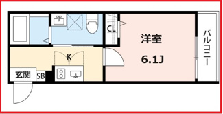 【間取り】 | サヴォイ北千住