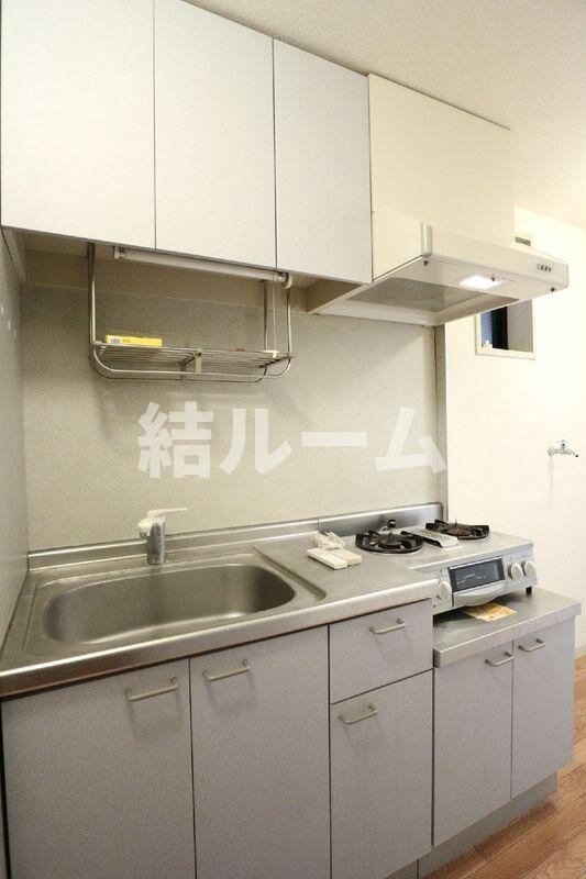 文京区大塚４丁目のアパートのキッチン