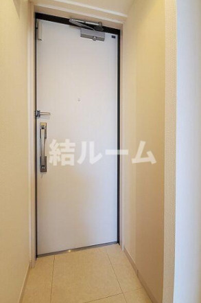 練馬区桜台４丁目のアパートの玄関