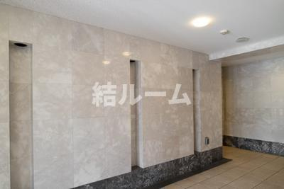 板橋区赤塚新町２丁目の賃貸マンションのロビー