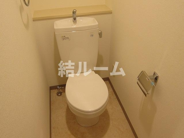 板橋区赤塚新町２丁目の賃貸マンションのトイレ|別号室参考写真