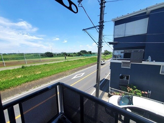 川崎市多摩区宿河原５丁目のアパートの展望