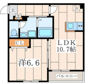 【間取り】 | エフ.ティ　コーポ | 間取りです。