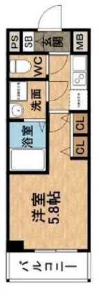サムティ梅田インターコアの間取り