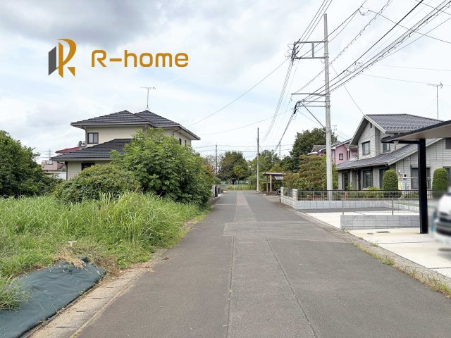 古河市下辺見第7　新築戸建て　1号棟の前面道路含む現地写真|周辺環境も併せて案内致します♪
ぜひ現地へお越しください♪