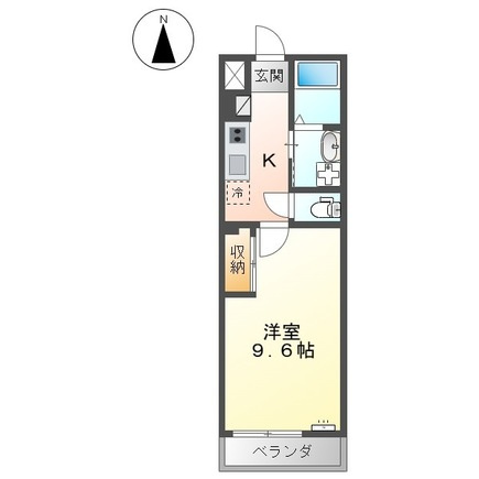 ディアコート中畝の間取り