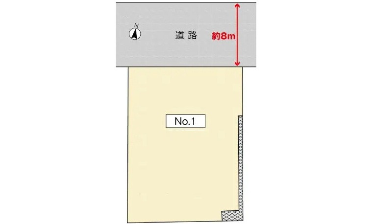 西区己斐東２丁目の土地図