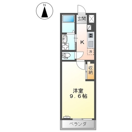 ディアコート中畝の間取り