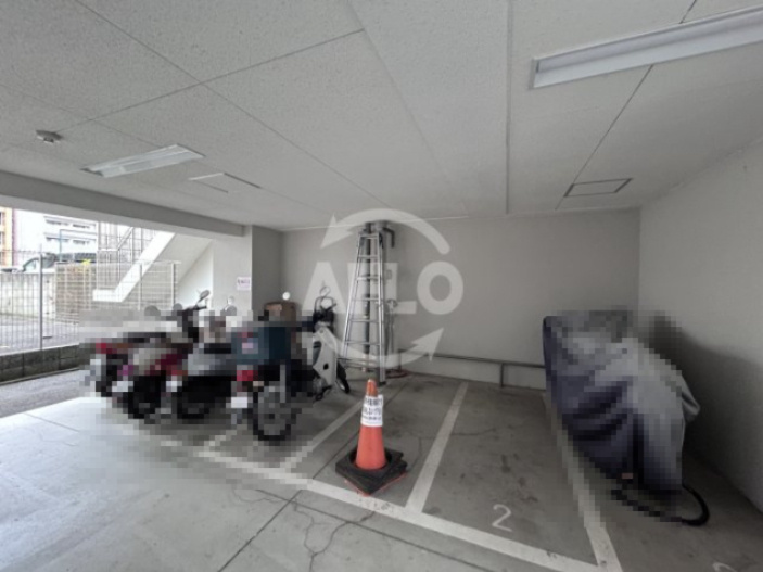 エステムコート新大阪Ⅷレヴォリスのその他共用部分|エステムコート新大阪Ⅷレヴォリス　バイク置き場