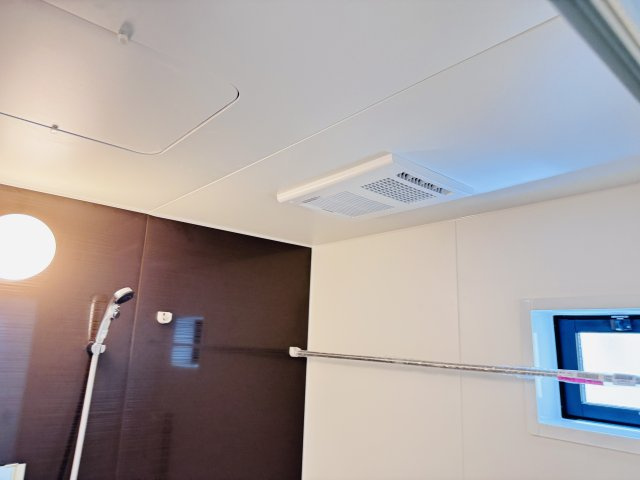 柏市篠籠田新築戸建（篠籠田５期）の冷暖房・空調設備|雨の日も安心の浴室乾燥機つき