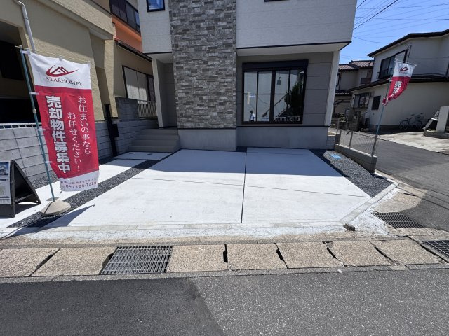 柏市篠籠田新築戸建（篠籠田５期）の駐車場|駐車スペース・並列2台駐車可