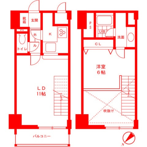 ベイサイドハウスの間取り