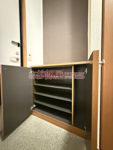 TSコートの収納|専用の収納スペースです