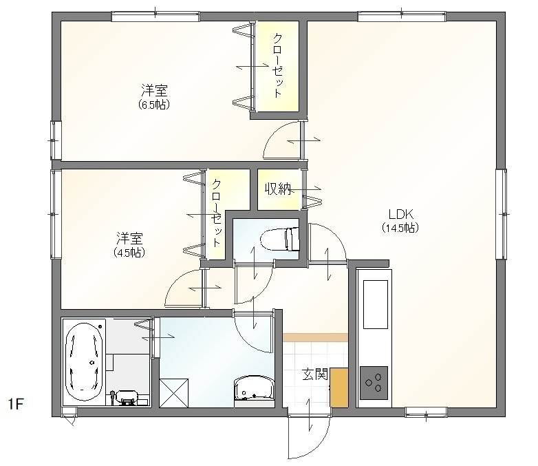 ココテラス一條の間取り