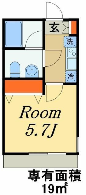 フェリスヴィラ船橋の間取り