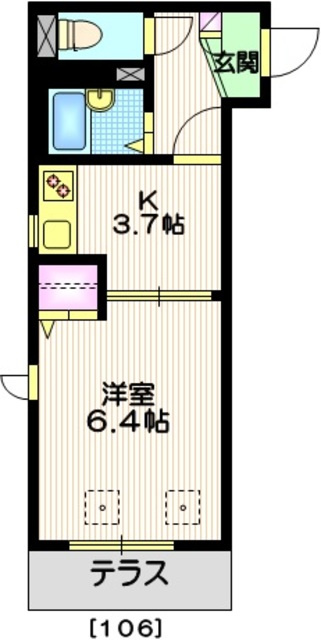 エクセラン大森の間取り|間取り図