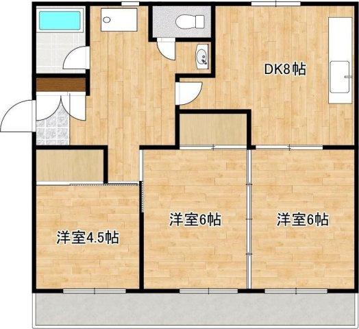 大田マンションの間取り