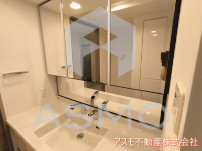 【洗面所】 | ブランズタワー南堀江