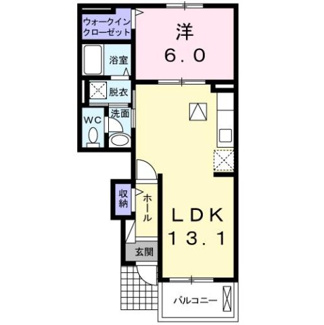 【間取り】 | ブランシェントＡ