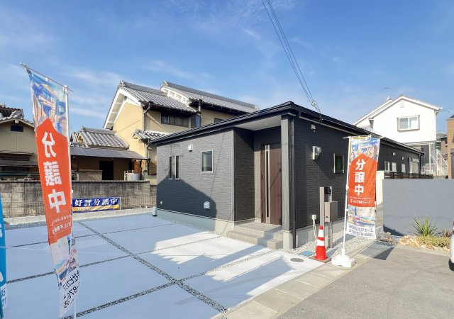 広陵町三吉赤部9期の外観|外観もきれいです
