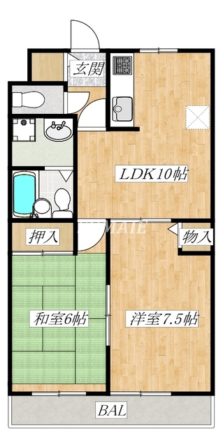 浦和テアールハイツの間取り|間取りです！