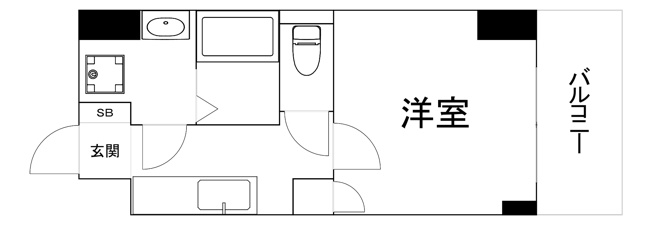 【間取り】 | U-RO鶴橋駅前