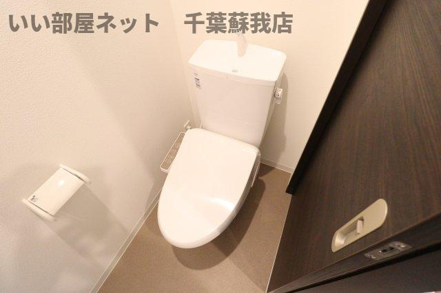 ジーメゾン千葉長洲ユディンのトイレ|清潔感のあるトイレです