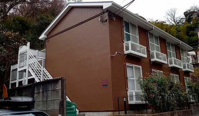 レオパレス鎌倉材木座の外観|外観です