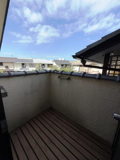 糀台４丁目戸建のバルコニー